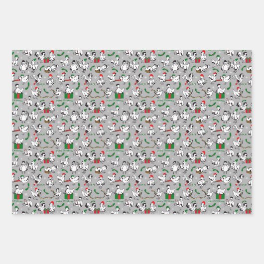 Weihnachtsgebäck Geschenkpapier Set (Vorderseite 3)