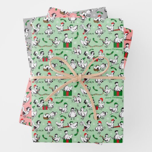 Weihnachtsgebäck Geschenkpapier Set (Beispiel)