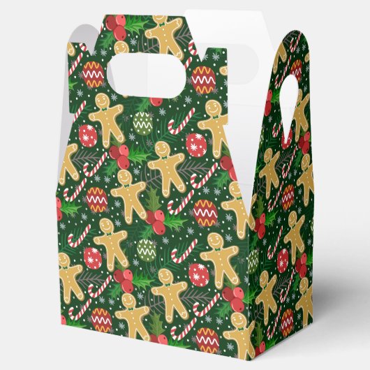 Weihnachtsgebäck Geschenkschachtel (Geöffnet)