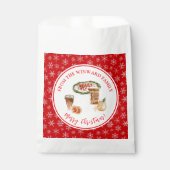 Weihnachtsgebäck Geschenktütchen (Vorderseite)