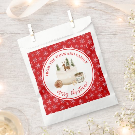 Weihnachtsgebäck Geschenktütchen (Ausgeschnitten)