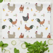 Weihnachtsgebäck Geschirrtuch (Gefaltet)