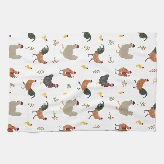 Weihnachtsgebäck Geschirrtuch (Horizontal)