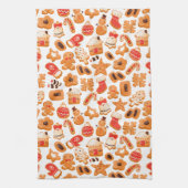 Weihnachtsgebäck Geschirrtuch (Vertikal)