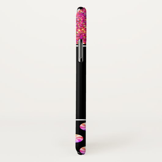 Weihnachtsgebäck Girl Pink Glitzer Monogramm Case-Mate iPhone Hülle (Hinten/Rechts)