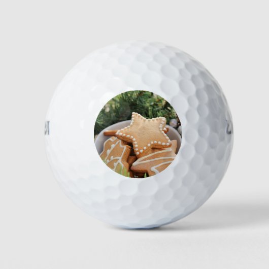 Weihnachtsgebäck Golfball (Vorderseite)