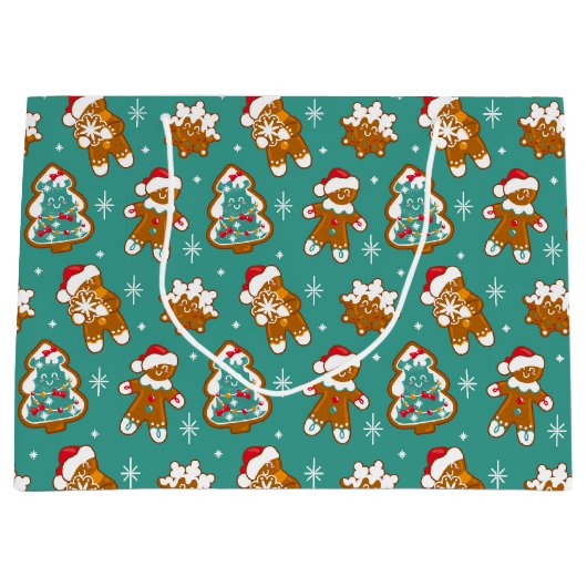 Weihnachtsgebäck Große Geschenktüte (Vorderseite)