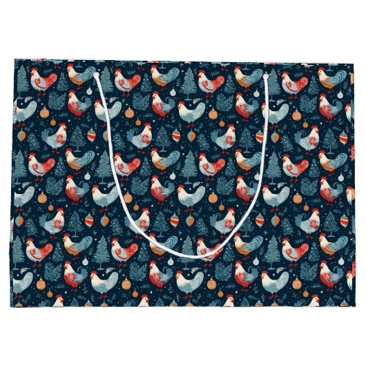 Weihnachtsgebäck Große Geschenktüte (Rückseite)