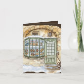 Weihnachtsgebäck hinzufügen feiertagskarte (Vorderseite)