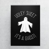 Weihnachtsgebäck - Holey Sheet Das ist ein Geist Poster
