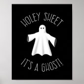 Weihnachtsgebäck - Holey Sheet Das ist ein Geist Poster (Vorne)