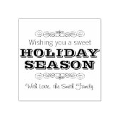 Weihnachtsgebäck in der Hochsaison Rubber Art Brie Gummistempel (Prägung)