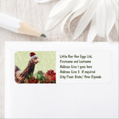 Weihnachtsgebäck in Weihnachtsmannmütze (Insitu)