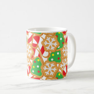 Weihnachtsgebäck Kaffeetasse
