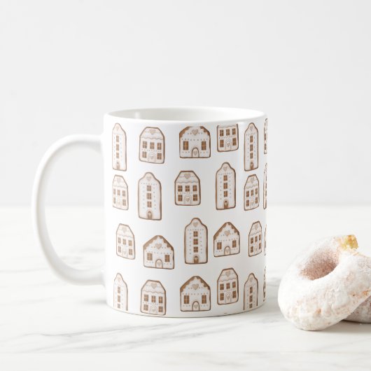 Weihnachtsgebäck Kaffeetasse (Mit Donut)