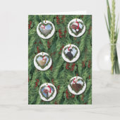 Weihnachtsgebäck Karte (Vorderseite)