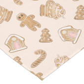 Weihnachtsgebäck Kekse Bonbons Großer Tischläufer (Ecke)