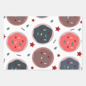 Weihnachtsgebäck Kekse Festliche Sprinklen Geschenkpapier Set (Vorderseite 2)