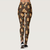 Weihnachtsgebäck Kekse Piniennadeln Leggings (Rückseite)