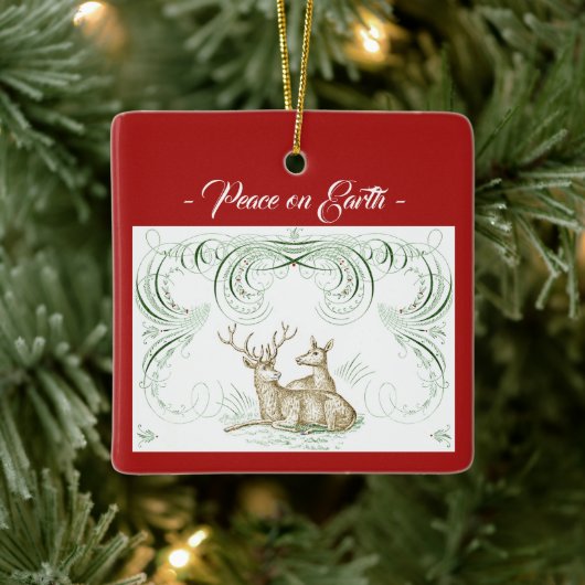 Weihnachtsgebäck Keramik Keramikornament (Baum)