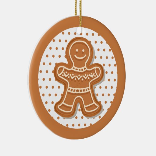 Weihnachtsgebäck Keramik Ornament (Rechts)