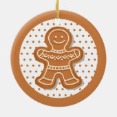 Weihnachtsgebäck Keramik Ornament (Hinten)