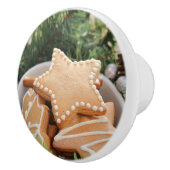 Weihnachtsgebäck Keramikknauf (Rechts)