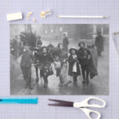 Weihnachtsgebäck KINDER HOLLY 1915 Seidenpapier (Handwerk)