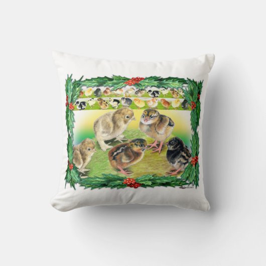 Weihnachtsgebäck Kissen (Vorderseite)