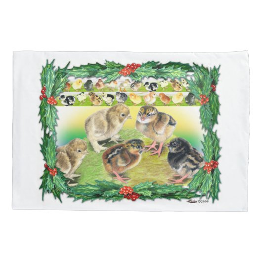 Weihnachtsgebäck Kissenbezug (Rückseite)