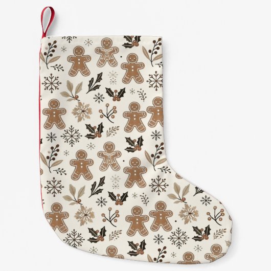 Weihnachtsgebäck Kleiner Weihnachtsstrumpf (Vorderseite)