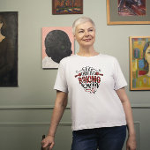 Weihnachtsgebäck Königin Retro Typografie T-Shirt