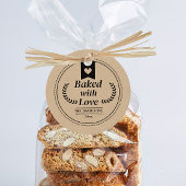 Weihnachtsgebäck Kraft Geschenk Geschenkanhänger