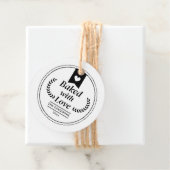 Weihnachtsgebäck Kraft Geschenk Geschenkanhänger (Beispiel)