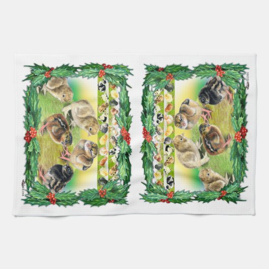 Weihnachtsgebäck Küchentuch (Horizontal)