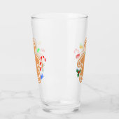 Weihnachtsgebäck Leckerei Gingerbread Man Candy Ca Glas (Links)