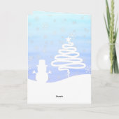 Weihnachtsgebäck Leckerei Gingerbread Man Candy Ca Karte (Rückseite)