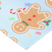 Weihnachtsgebäck Leckerei Gingerbread Man Candy Ca Tischdecke (Schrägansicht)