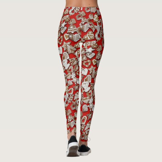 Weihnachtsgebäck Leggings (Rückseite)