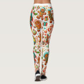Weihnachtsgebäck Leggings (Rückseite)