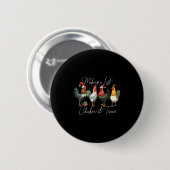 Weihnachtsgebäck Lover Xmas Weihnachtsmannmütze Fu Button (Vorne & Hinten)