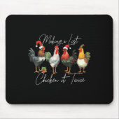 Weihnachtsgebäck Lover Xmas Weihnachtsmannmütze Fu Mousepad (Vorne)