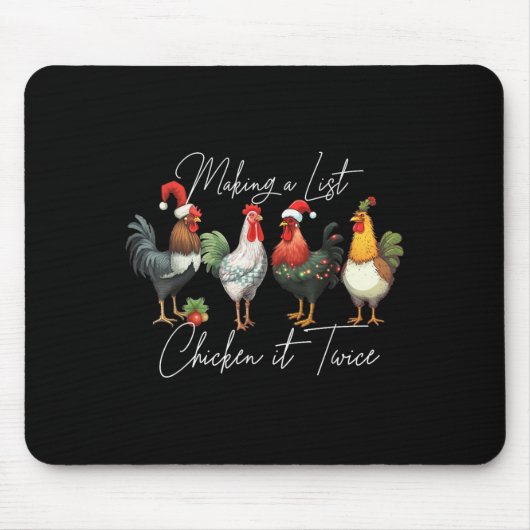 Weihnachtsgebäck Lover Xmas Weihnachtsmannmütze Fu Mousepad (Vorne)
