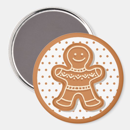 Weihnachtsgebäck Magnet (Vorderseite/Rückseite)