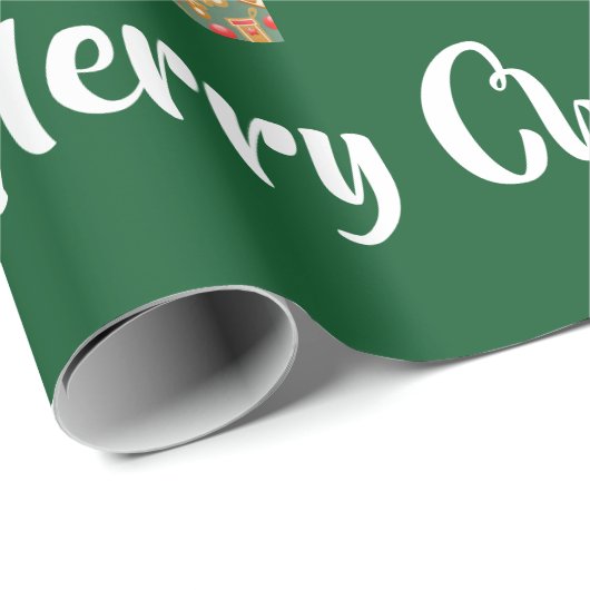 Weihnachtsgebäck Männer Weihnachtsnamen Personalis Geschenkpapier (Rolleneckpunkt)