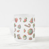 Weihnachtsgebäck Mattglastasse (Vorderseite Links)
