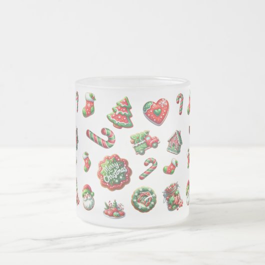 Weihnachtsgebäck Mattglastasse (Mittel)