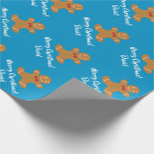 Weihnachtsgebäck Menschenverpackung Geschenkpapier (Ecke)