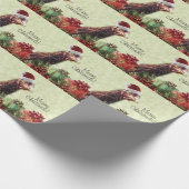 Weihnachtsgebäck mit Geschenken Geschenkpapier (Ecke)