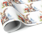 Weihnachtsgebäck mit Geschenken Geschenkpapier (Rolleneckpunkt)